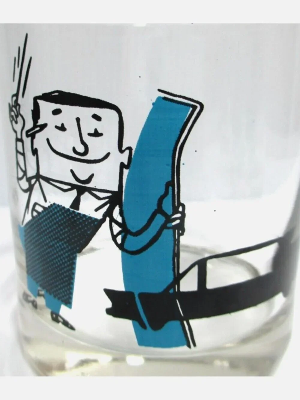 Vintage Safelite AutoGlass Drinking Glass Tumber, Set of 2, circa 1970's